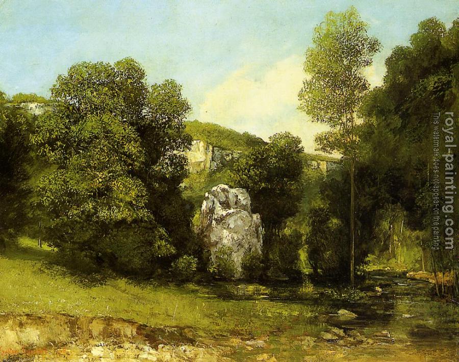 Gustave Courbet : La Ruisseau de la Breme